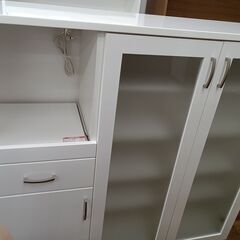 ★ジモティ割あり★  レンジ台  H115×D40×W119 クリーニング済み MT1934 ☆ジモティ割あり☆ レンジ台 H115×D40×W119 クリーニング済み MT1934