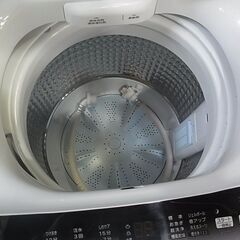 分解清掃済！　Haier　ハイアール　全自動電気洗濯機　5.5kg　JW-U55HK　2023年製　ステンレス槽　電気　洗濯