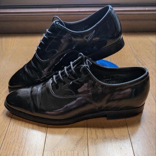 Otsuka】 大塚製靴 革靴 プレーントゥ 外羽根式 クロ 27㎝ J0513