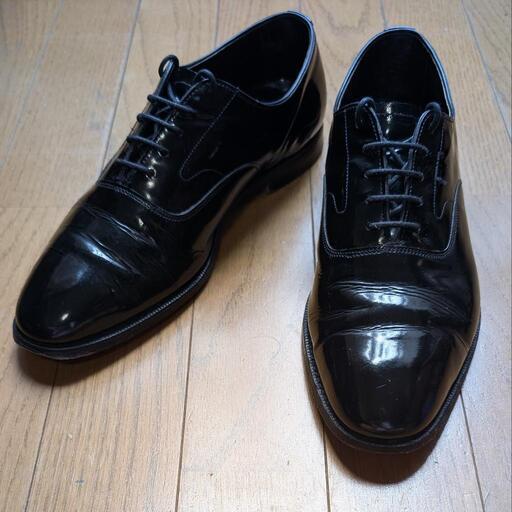 Brooks Brothers エナメルシューズ　made in England