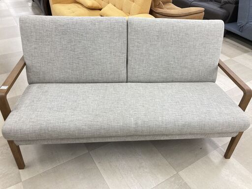 カリモクkarimoku WU4512 2人掛けソファ ファブリック 2人掛けソファー