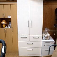 143/608 マルチタンス 衣類収納 ホワイト