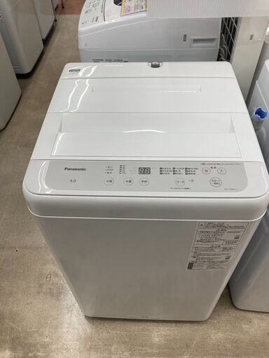 高年式Panasonic パナソニック5kg洗濯機NA-F50B15 2022年製 3250