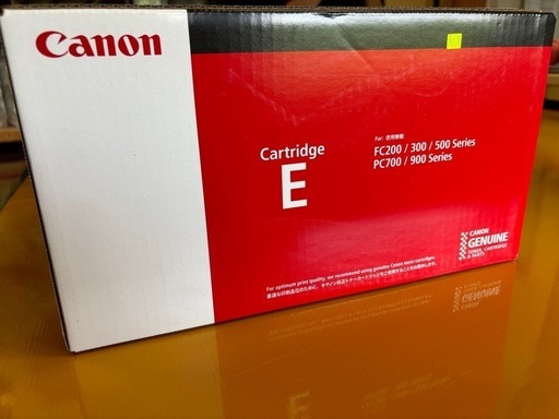 未開封　Canon 純正トナーカードリッジ\nE ブラック3本セット