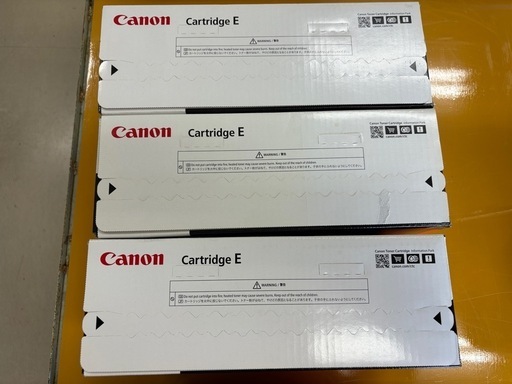 未開封　Canon 純正トナーカードリッジ\nE ブラック3本セット