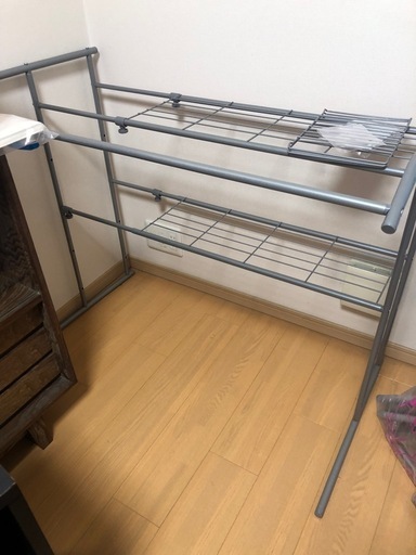 押入れ収納　ハンガーラック