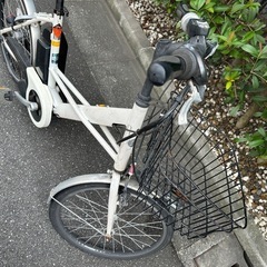 東京23区配達無料　新基準　ブリヂストン　マリーポーサミニ8.1Ah リチウム 電動自転車 中古 1733