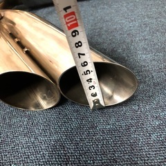 【に.ec】北海道旭川市発直接引渡し限定品　ハイゼットトラック 500系　マフラー サイド出し 当時物 オーダー品 使用頻度20㎞前後 ステンレス 軽トラ デコトラ 60π HIJET