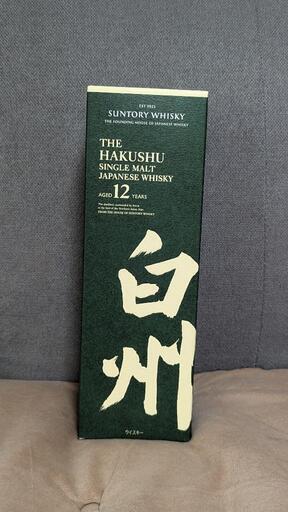 楽天市場】白州 12年 箱付の通販 お話中【新品・未開封】白州12