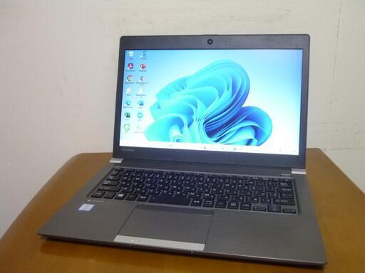 薄型東芝ダイナブック 高性能i3搭載 高速SSD256G  最新win11 メモリ8G WEBカメラ 0823