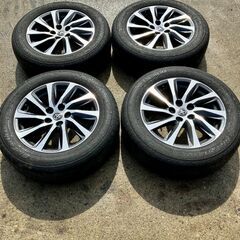 アルミホイール 4本セット TOYOTA純正品 225/60R17 99H