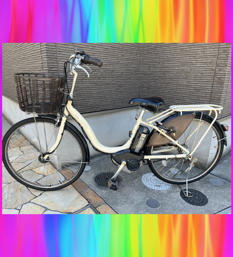 バッテリーほぼ新品！8.9Ah ブリヂストン　アシスタ　電動自転車　電動アシスト自転車　26インチ