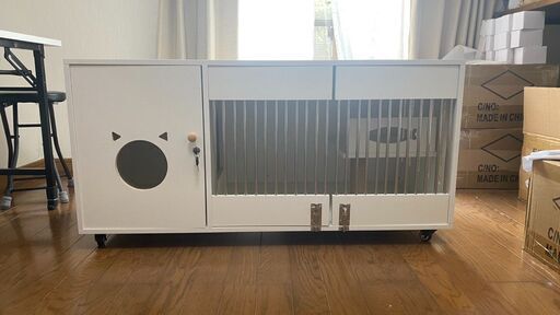 【値下げ】【取りに来れる方限定】猫用トイレルーム【新品未使用】