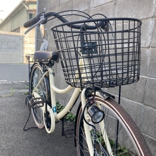 美品 自転車 26インチ 6段変速 鍵付き 【新品未使用訳ありアウトレット 