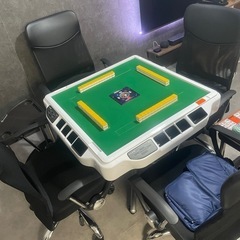 全自動麻雀卓 アモスJPEX 椅子、サイドテーブルセット