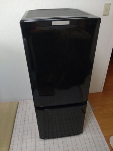 三菱　2ドア冷蔵庫　MR-P15E-B1　2020年製　中古品