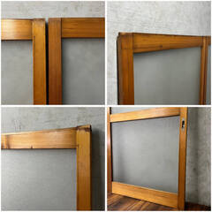 🔷🔶🔷　WY12/24【H176,5cm×W81cm】ガラス 古い 木枠 引き戸 古建具 ガラス戸 玄関戸 古民家 リフォーム DIY レトロ アンティーク★直接引取限定〇🔷🔶🔷