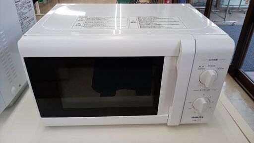 店長特別値引き★ジモティ割あり★ YAMAZEN 電子レンジ  19年製 動作確認／クリーニング済み TJ8129