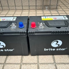 キャンピングカー用サブバッテリー2個で