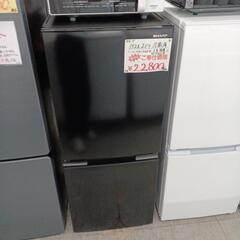 1年間保証　SHARP　152L　2ドア冷蔵庫　2022年製　SJ-15E2-B