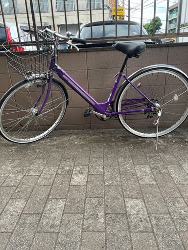リサイクルショップどりーむ荒田店 No1422 自転車　シティサイクル　２７インチ　ギア切り替え付き♪　LEDオートライト付き♪