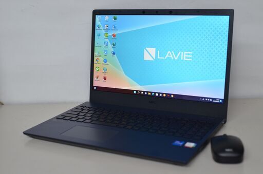中古良品ノートパソコン NEC N1575/C Windows11+office core i7-1165G7/爆速SSD512GB /メモリ8GB/15.6インチ/無線/WEBカメラ/ブルーレイ