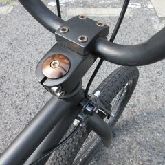 ★☆早いもの勝ち！超お得！☆★ BMX 20インチ 完成車 街乗り ストリート 自転車 マットブラック トリック 【ユーズドユーズ名古屋天白店】JI08-23