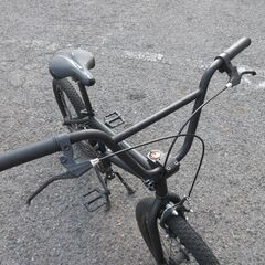 ★☆早いもの勝ち！超お得！☆★ BMX 20インチ 完成車 街乗り ストリート 自転車 マットブラック トリック 【ユーズドユーズ名古屋天白店】JI08-23