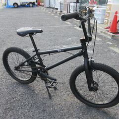 ★☆早いもの勝ち！超お得！☆★ BMX 20インチ 完成車 街乗り ストリート 自転車 マットブラック トリック 【ユーズドユーズ名古屋天白店】JI08-23