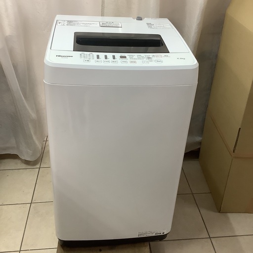 Hisense   ハイセンス　洗濯機　HW-E4502 2018年製 4.5㎏