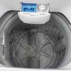 西岡店 洗濯機 6.0㎏ 2021年製 ニトリ NTR60 ホワイト 全自動洗濯機 単身・ファミリーでもOK♪