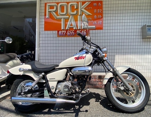 ★22万円　マグナ50 セル1 実働車　ホンダ　AC13 アメリカン　原付　マグナ