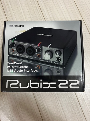 【美品】Roland Rubix22 オーディオインターフェース