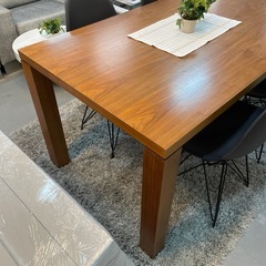 カフェ風　ダイニングテーブル5点セット