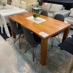 カフェ風　ダイニングテーブル5点セット