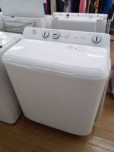 ★ジモティ割あり★ ハイアール 2層式洗濯機 5.5kg 22年製 動作確認／クリーニング済み TK2865