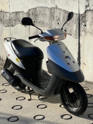 大人気セール‼️安心のバッテリー新品✨️ドライブベルト新品✨️マフラー新品✨️前後タイヤまだまだ山あり嬉しいオイル満タン補充済みオイル交換不要⭕️継ぎ足しだけで2サイクルでパワフルな走り