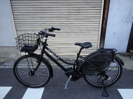 [BRIDGESTONE]HYDE.B(ハイディビー)26吋 電動アシスト自転車 8.7Ahバッテリー+充電器(ブラック)