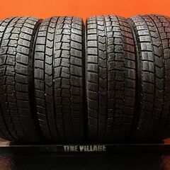 DUNLOP WINTERMAXX WM02 205/60R16 16インチ スタッドレス 4本 23年製 バリ溝 ノア ヴォクシー ジューク プリウスα等　(KTF077)