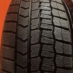 【未走行に近い】DUNOP WINTERMAXX WM02 205/55R16 16インチ スタッドレス 4本 21年製 オーリス インプレッサ リーフ等　(VTM054)