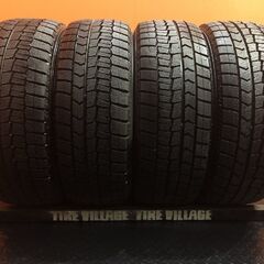【未走行に近い】DUNOP WINTERMAXX WM02 205/55R16 16インチ スタッドレス 4本 21年製 オーリス インプレッサ リーフ等　(VTM054)