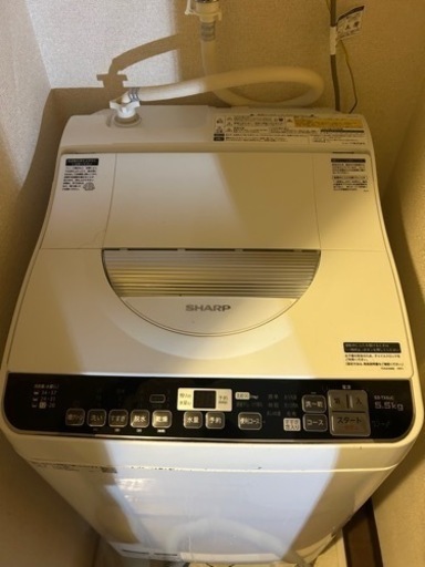 シャープ　乾燥機付洗濯機