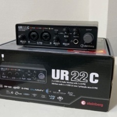 オーディオインターフェース　ur22c steinberg