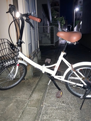 20インチ折りたたみ自転車美品