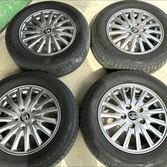 夏タイヤ.トヨタ純正ホイール中古タイヤバリ山
