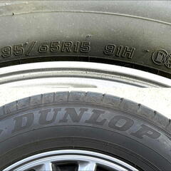 夏タイヤ.トヨタ純正ホイール中古タイヤバリ山