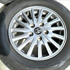 夏タイヤ.トヨタ純正ホイール中古タイヤバリ山