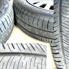 夏タイヤ.トヨタ純正ホイール中古タイヤバリ山
