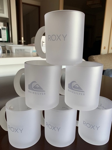 ROXY QUIKSILVER マグカップセット