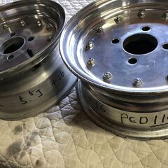 ☆彡希少！軽用アルミホイール!!!スピードスターマーク１　SSR MK-1 12インチ 5.5J＋16　PCD110 4穴 4H マーク1 旧車 当時物 絶版　２本セット!!!